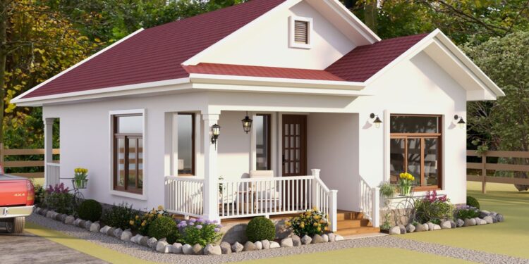 1 Bedroom House with Beautiful Porches and Spacious Living Areas