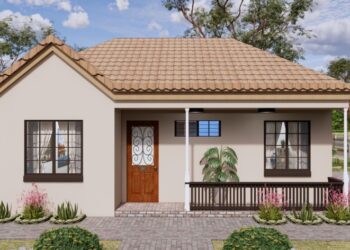 two bedrooms house design