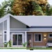 Small House Plan 12×8.5 Meter 3 Beds