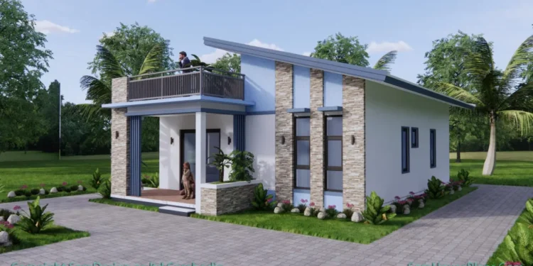 The 8×11 Meter Tiny House with 2 Bedrooms and 2 Baths