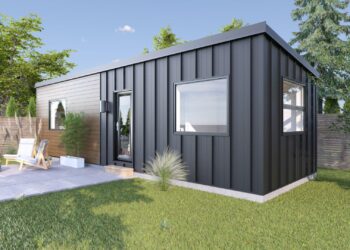 Affordable tiny house with single bedroom