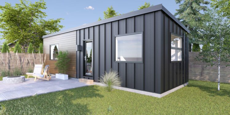 Affordable tiny house with single bedroom