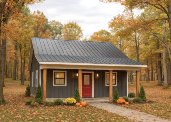 Cozy Cabin – 624 Sq Ft, 1–2 Bedrooms, 1 Bathroom