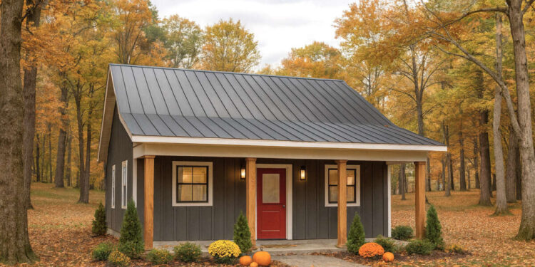 Cozy Cabin – 624 Sq Ft, 1–2 Bedrooms, 1 Bathroom